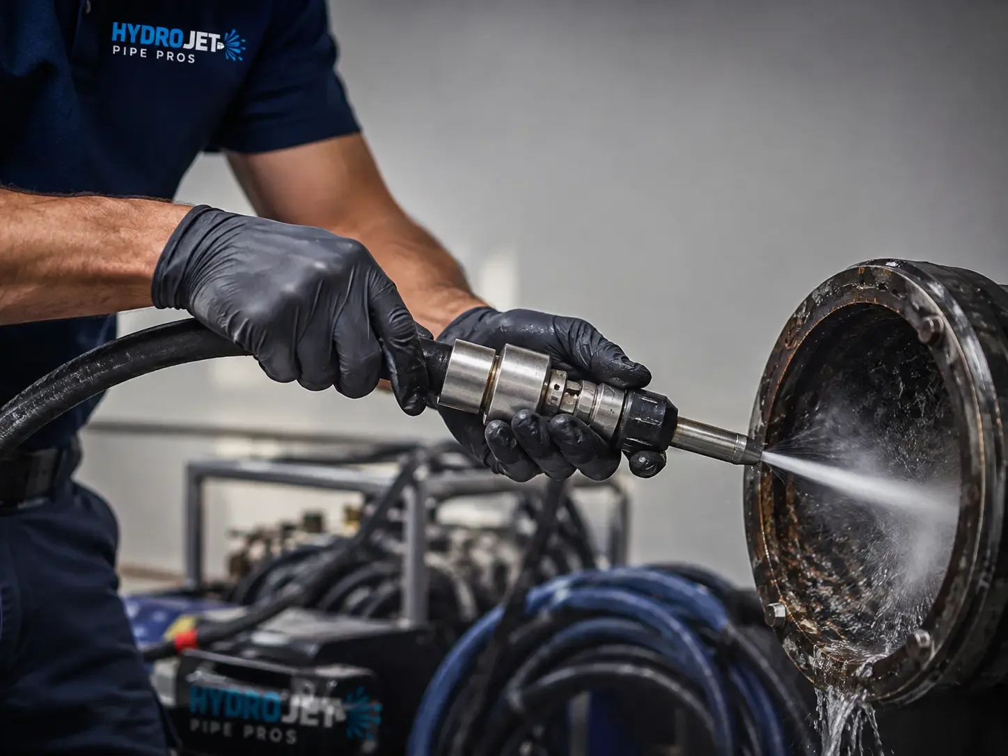Hydro Jet Pipe Descaling in Sanford, VA